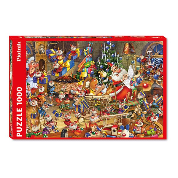 Le Tumulte De Noel, Ruyer (Puzzle 1000 pcs) CASSE-TÊTE - 1000 morceaux
