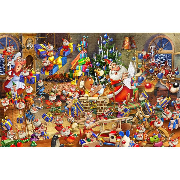 Le Tumulte De Noel, Ruyer (Puzzle 1000 pcs) CASSE-TÊTE - 1000 morceaux