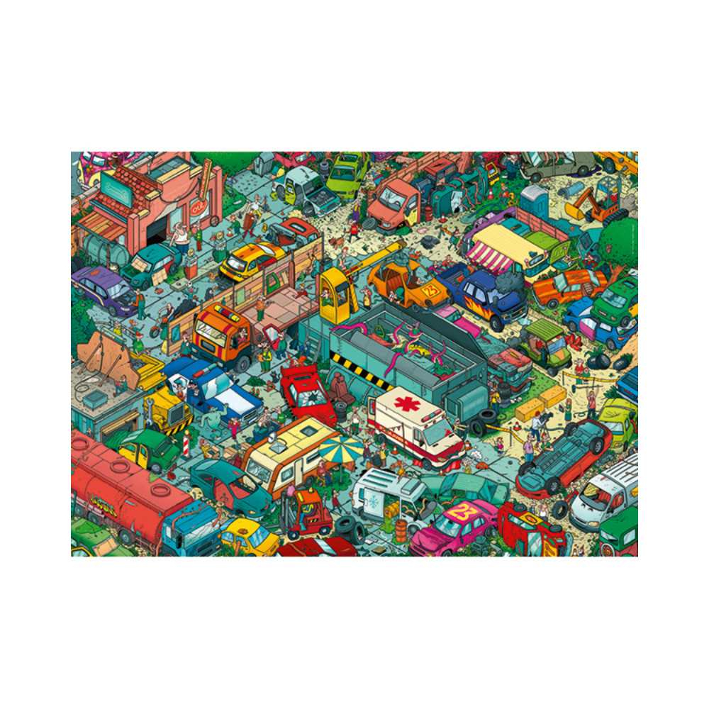 Lectrr : Car Cemetery (1000 pcs) CASSE-TÊTE - 1000 morceaux