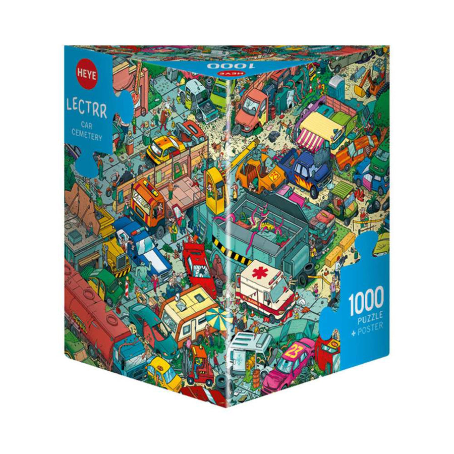 Lectrr : Car Cemetery (1000 pcs) CASSE-TÊTE - 1000 morceaux