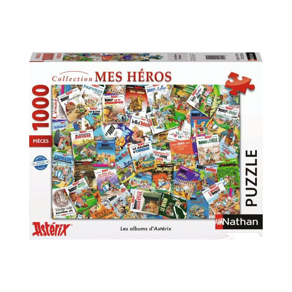 Les albums d'Astérix  (1000 pcs) CASSE-TÊTE - 1000 morceaux