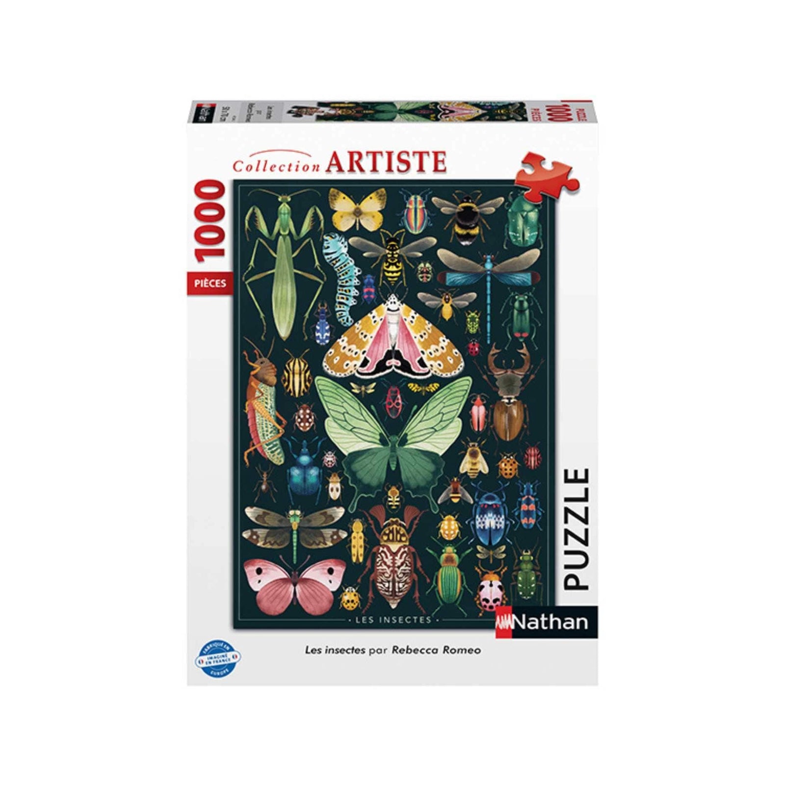 Les insectes, Rebecca Romeo (1000 pcs) CASSE-TÊTE - 1000 morceaux