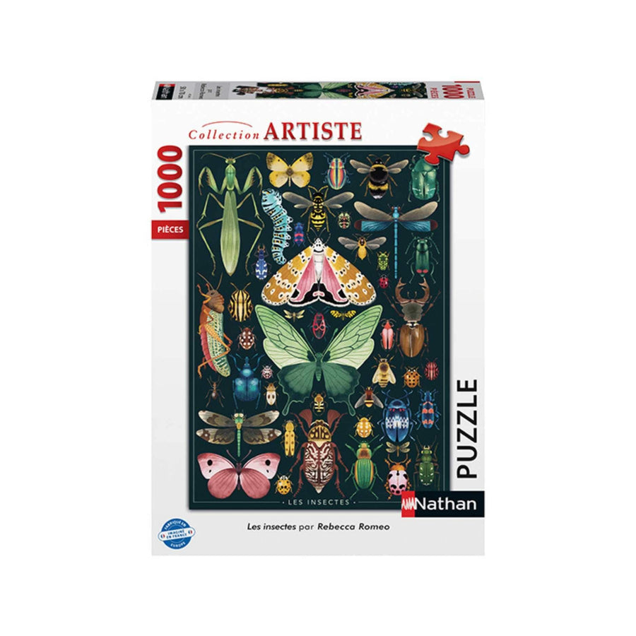 Les insectes, Rebecca Romeo (1000 pcs) CASSE-TÊTE - 1000 morceaux