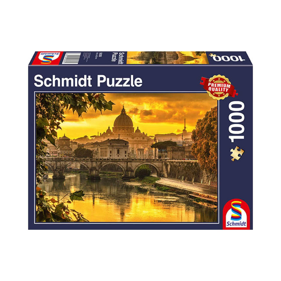 Lumière dorée sur Rome | Golden Light Over Rome (1000 pcs) CASSE-TÊTE - 1000 morceaux