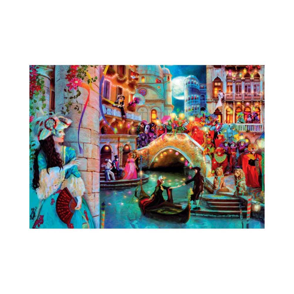 Lune de carnaval (1000 pcs) CASSE-TÊTE - 1000 morceaux