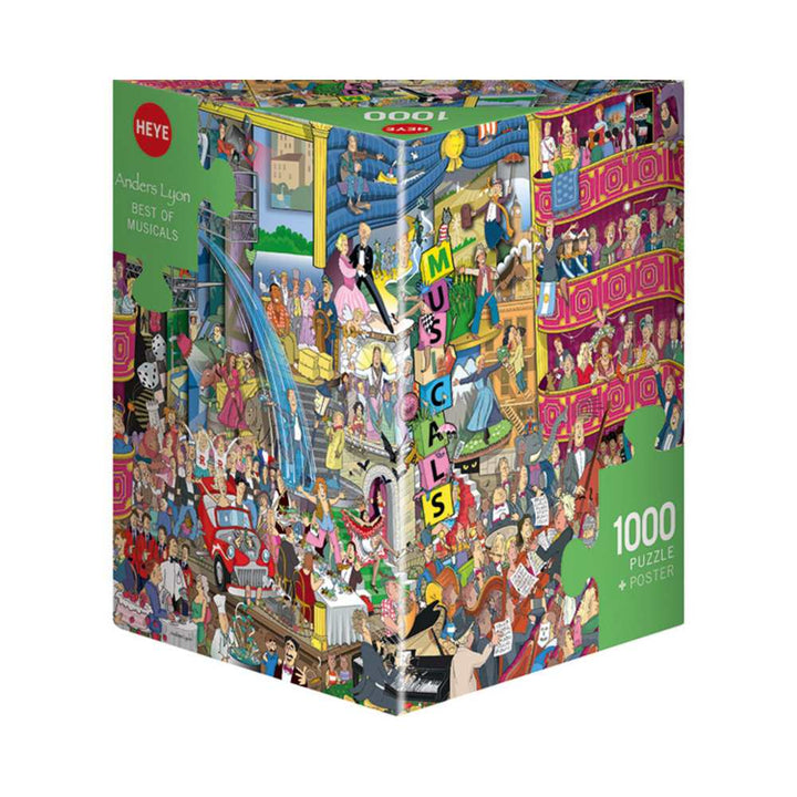 Lyon : Best of Musicals (1000 pcs) CASSE-TÊTE - 1000 morceaux