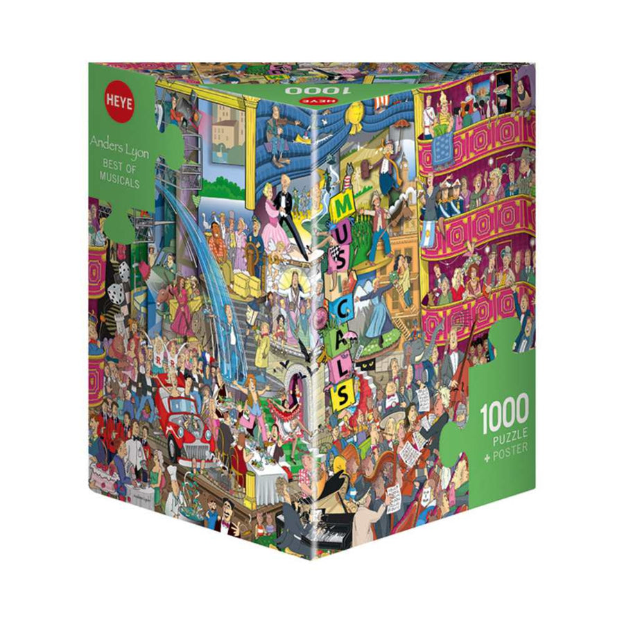 Lyon : Best of Musicals (1000 pcs) CASSE-TÊTE - 1000 morceaux