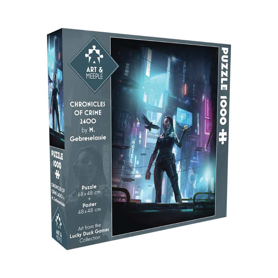 M. Gebreselassie : Chronicles of Crime 2400 (1000 pcs) CASSE-TÊTE - 1000 morceaux