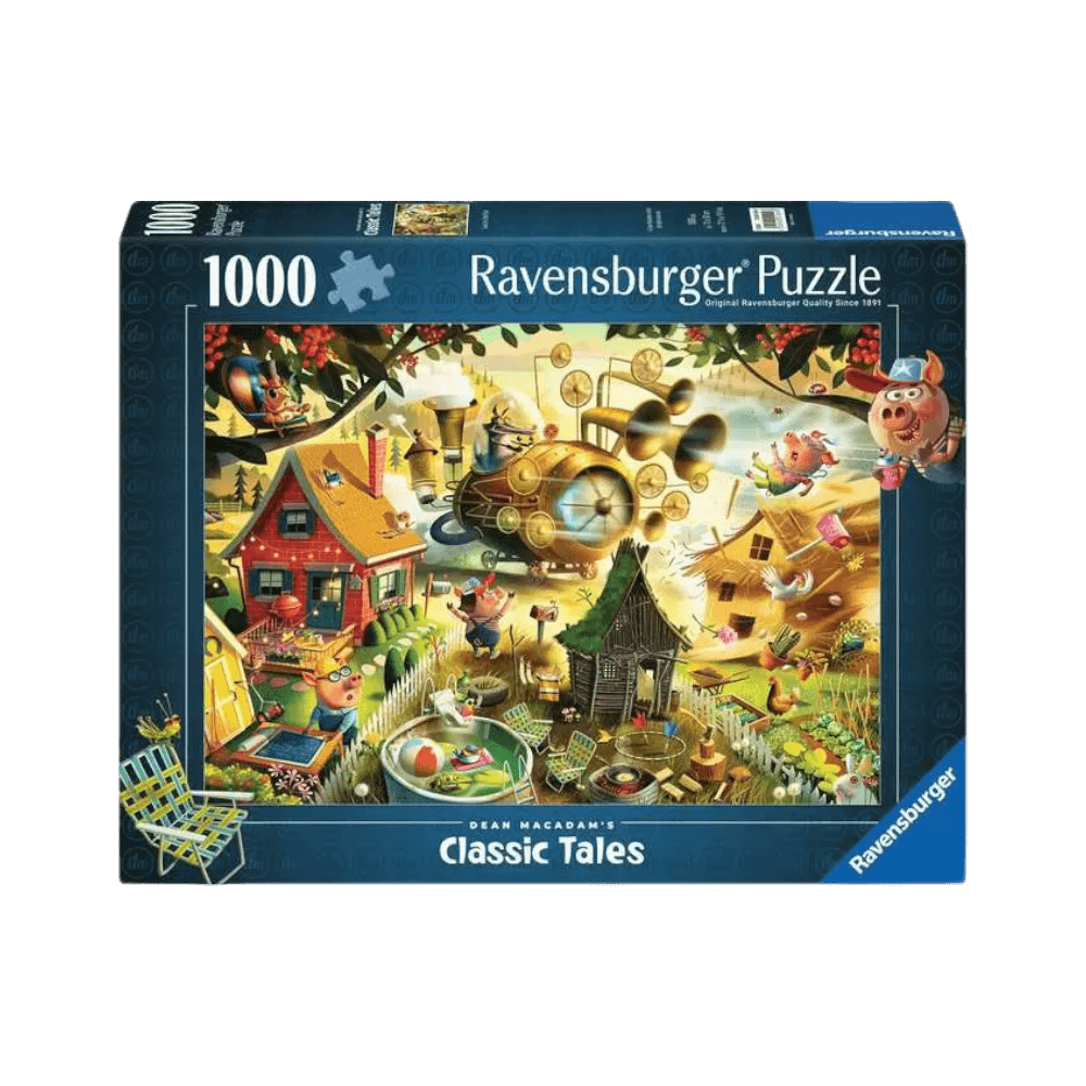 MacAdam: Look Out Little Pigs (Puzzle 1000 pcs) CASSE-TÊTE - 1000 morceaux