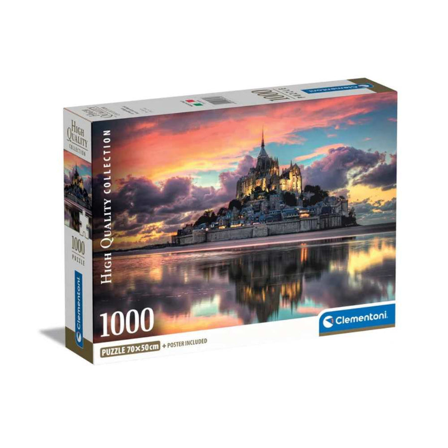 Magnifique Mont Saint-Michel (1000 pcs) CASSE-TÊTE - 1000 morceaux