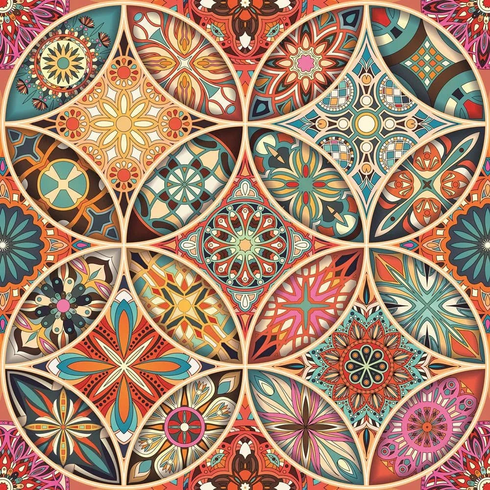 Mandala (Puzzle 1023 pcs) CASSE-TÊTE - 1000 morceaux