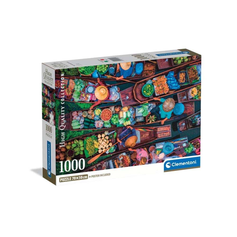 Marché flottant thaï (1000 pcs) CASSE-TÊTE - 1000 morceaux