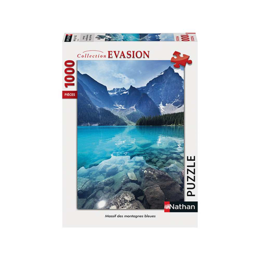 Massif des montagnes bleues (Puzzle 1000 pcs) CASSE-TÊTE - 1000 morceaux