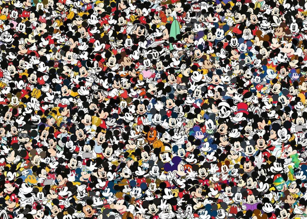 Mickey - Challenge (Puzzle 1000 pcs) CASSE-TÊTE - 1000 morceaux