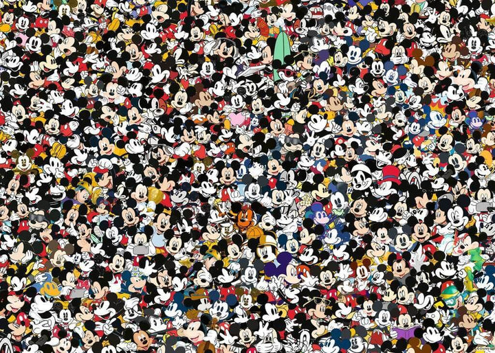 Mickey - Challenge (Puzzle 1000 pcs) CASSE-TÊTE - 1000 morceaux