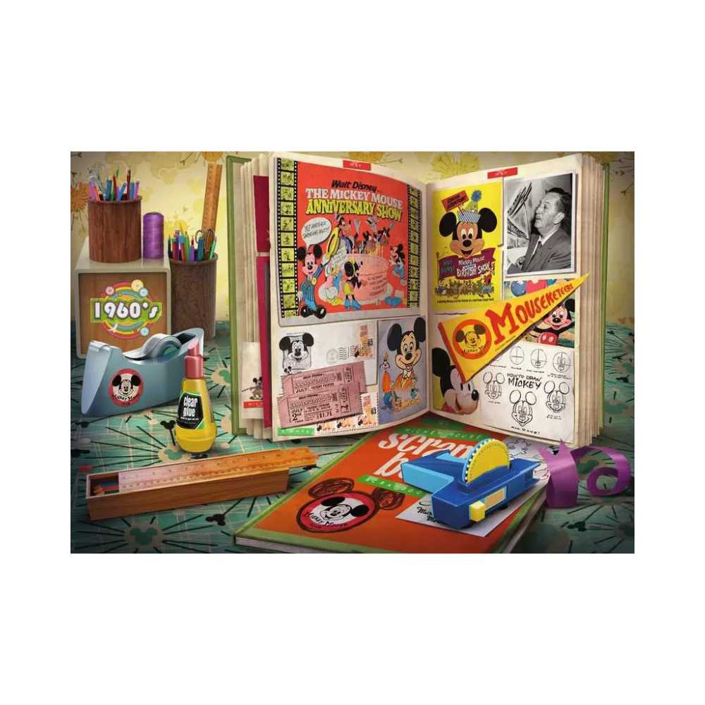 Mickey's Coll. Edition (1960s) (1000 pcs) CASSE-TÊTE - 1000 morceaux