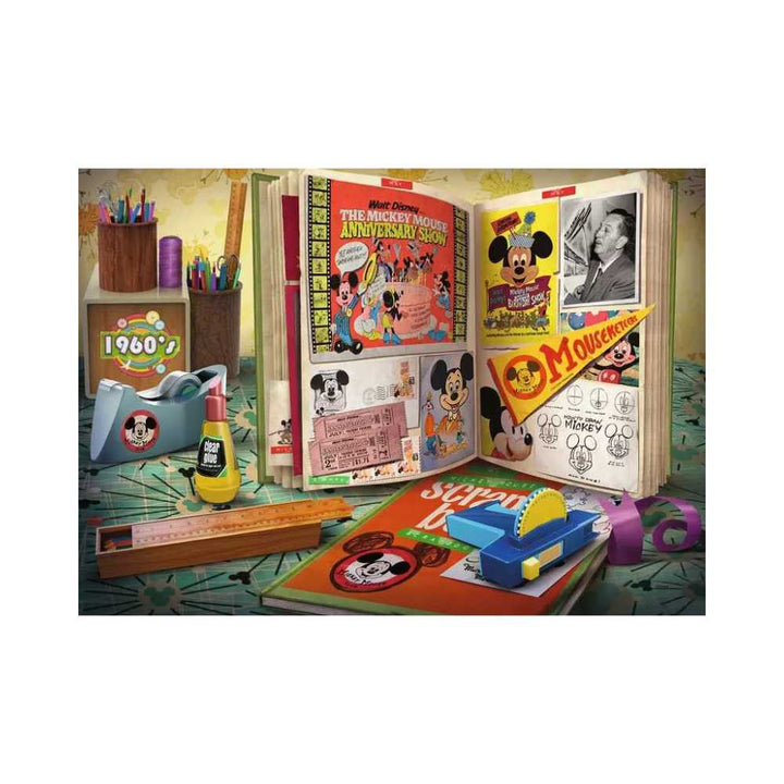 Mickey's Coll. Edition (1960s) (1000 pcs) CASSE-TÊTE - 1000 morceaux