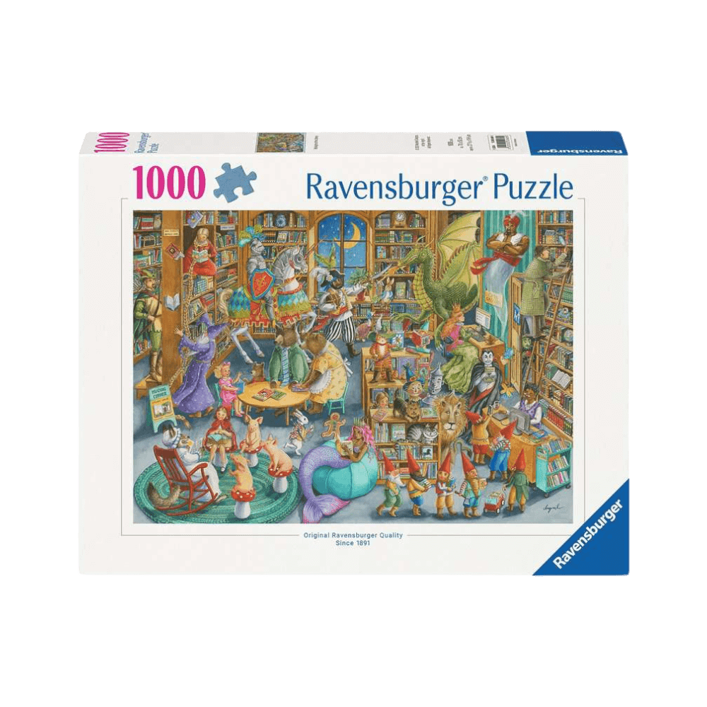 Midnight at the Library (Puzzle 1000 pcs) CASSE-TÊTE - 1000 morceaux