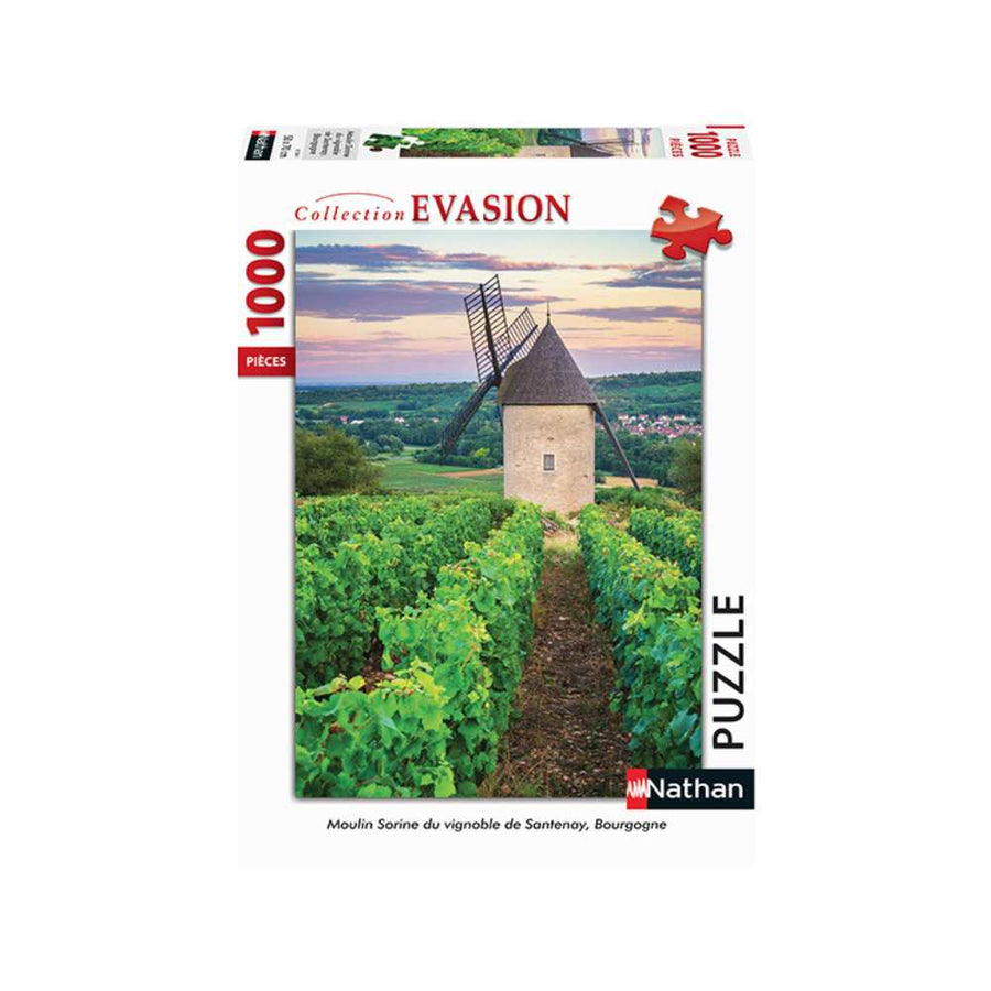 Moulin Sorine, vignoble Santenay (1000 pcs) CASSE-TÊTE - 1000 morceaux
