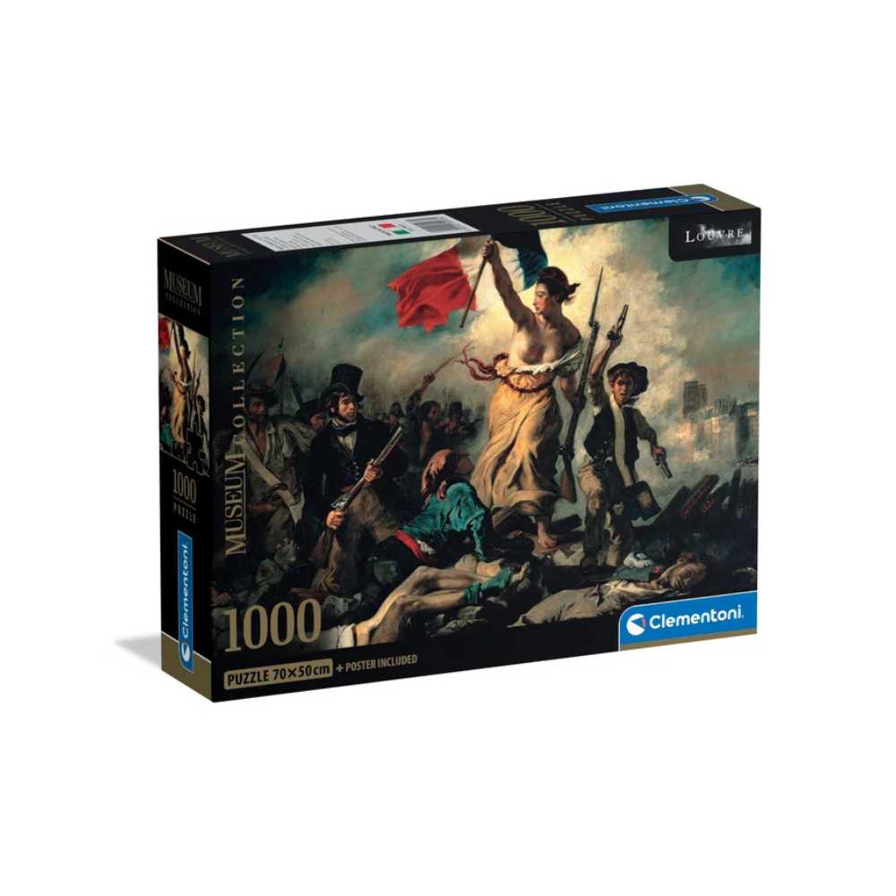 Museum - Delacrois : La liberté guidant le peuple (1000 pcs) CASSE-TÊTE - 1000 morceaux
