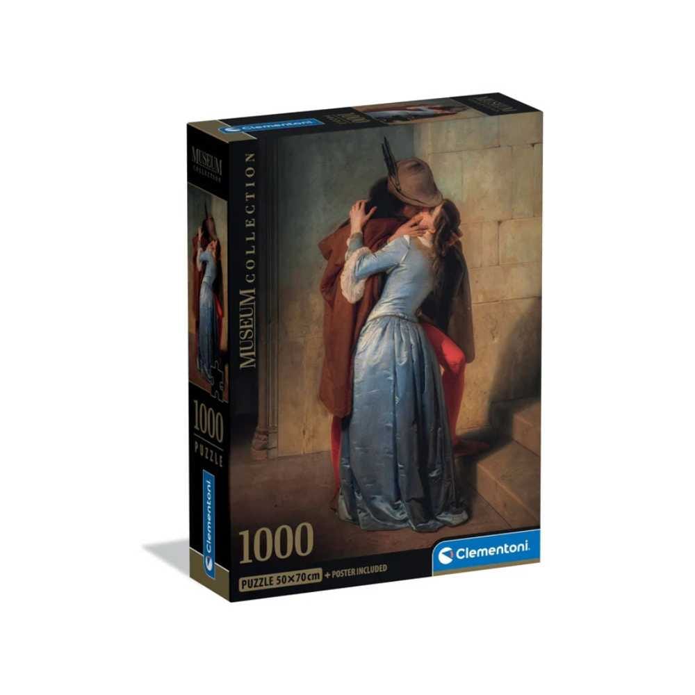 Museum - Hayez : Le baiser (1000 pcs) CASSE-TÊTE - 1000 morceaux
