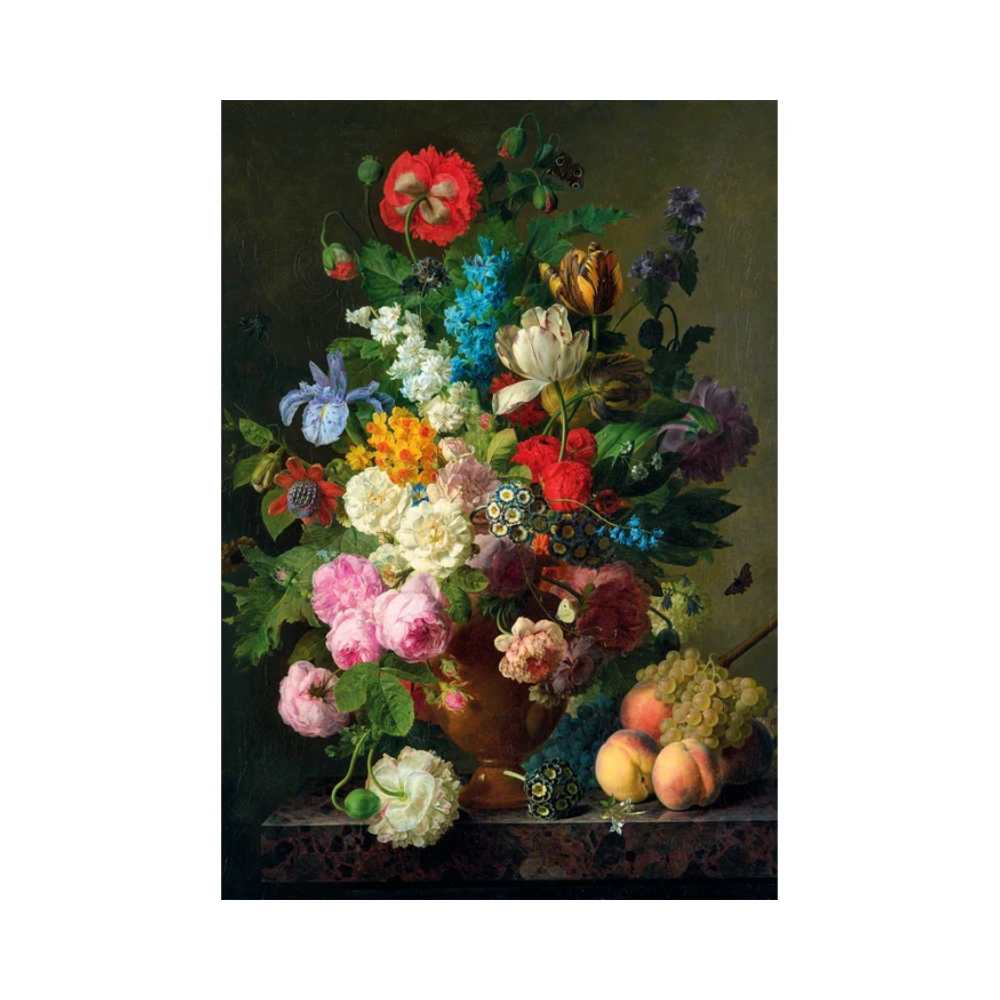 Museum - Van Dael : Vase de fleurs (1000 pcs) CASSE-TÊTE - 1000 morceaux