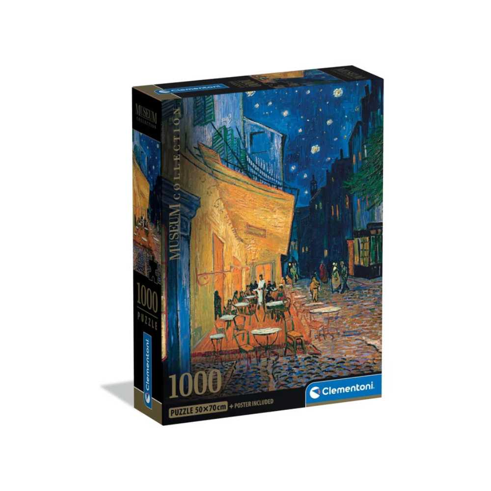 Museum - Van Gogh : Le café, le soir (1000 pcs) CASSE-TÊTE - 1000 morceaux