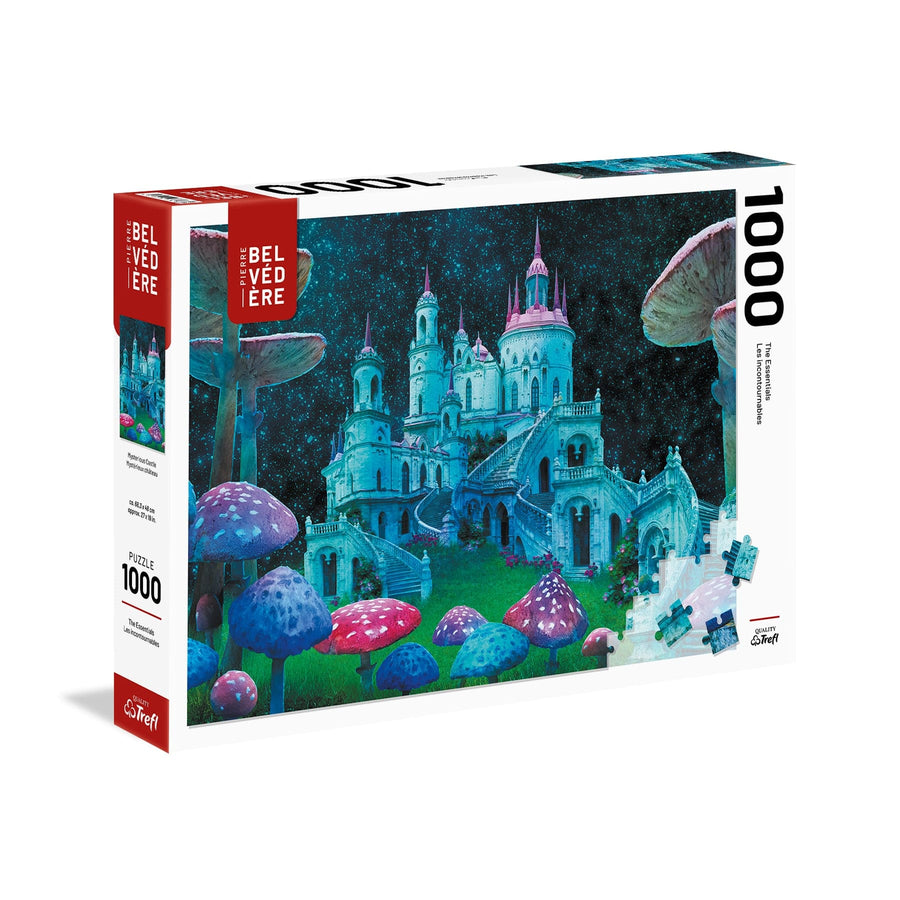 Mystérieux château (1000 pcs) CASSE-TÊTE - 1000 morceaux