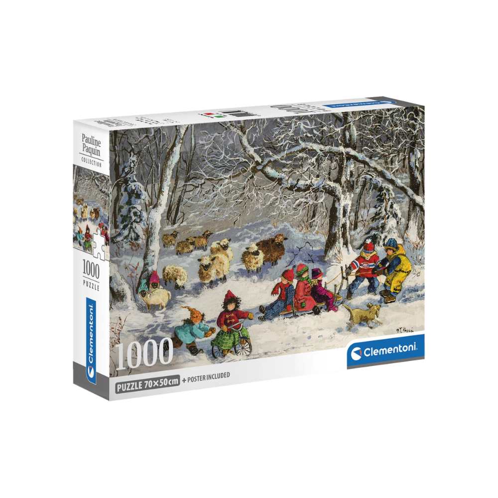 Nos amis, les moutons (1000 pcs) CASSE-TÊTE - 1000 morceaux