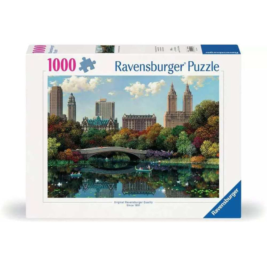 NY Central Park, Bow Bridge (1000 pcs) CASSE-TÊTE - 1000 morceaux