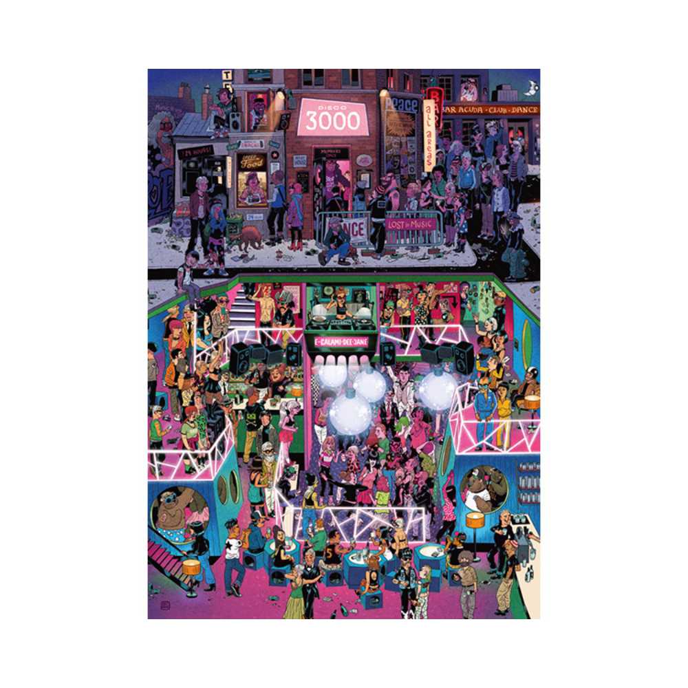 Oesterle : Disco 3000 (1000 pcs) CASSE-TÊTE - 1000 morceaux