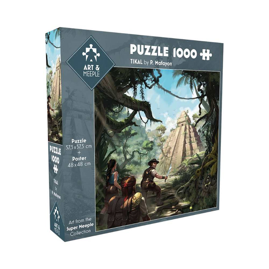 P. Mafayon : Tikal (1000 pcs) CASSE-TÊTE - 1000 morceaux