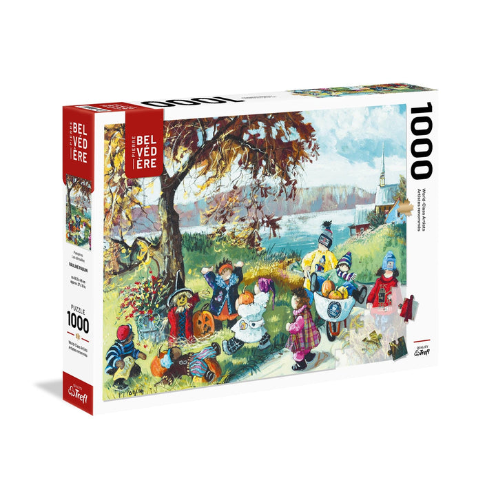 P. Paquin - Les citrouilles (1000 pcs) CASSE-TÊTE - 1000 morceaux