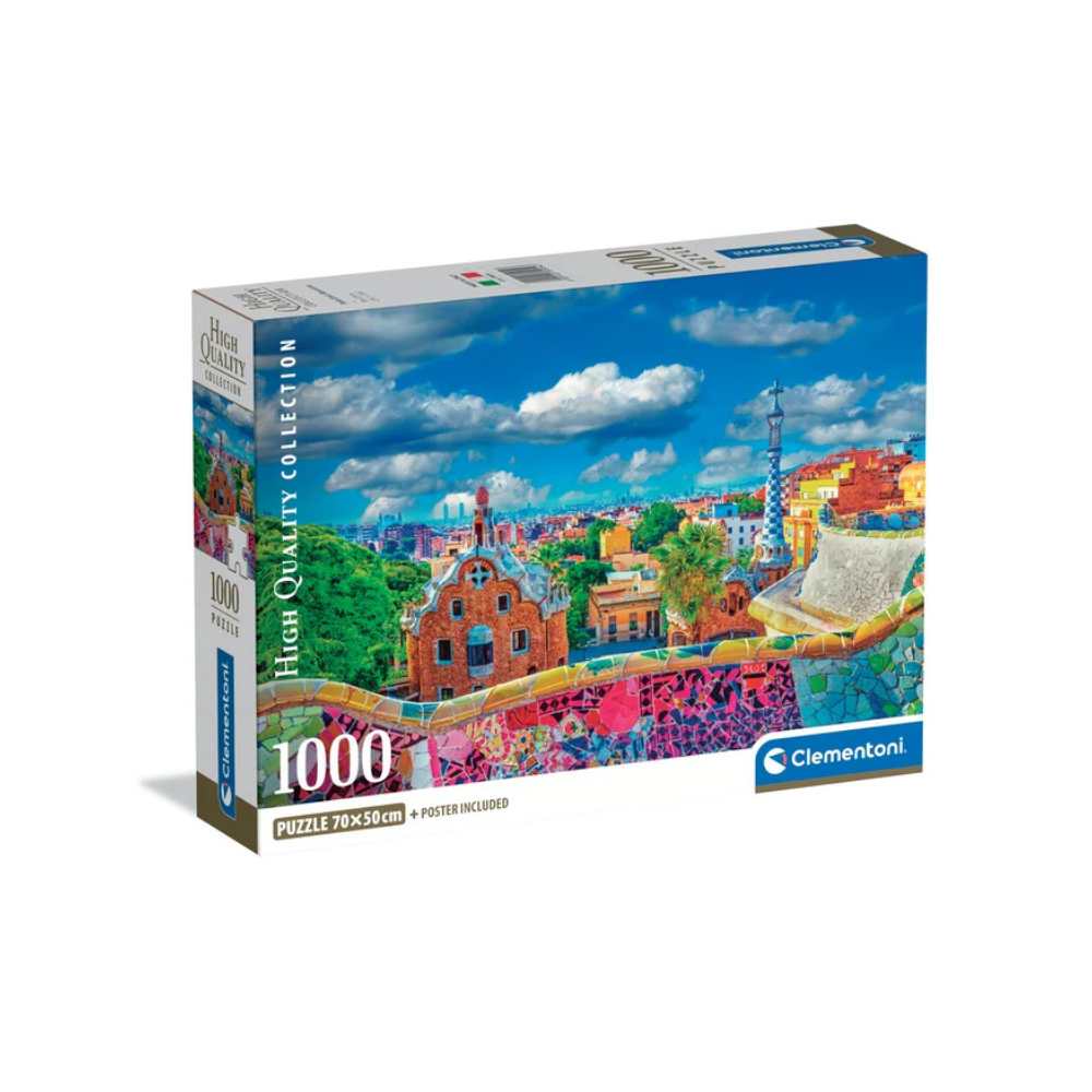 Parc Güell, Barcelone (1000 pcs) CASSE-TÊTE - 1000 morceaux