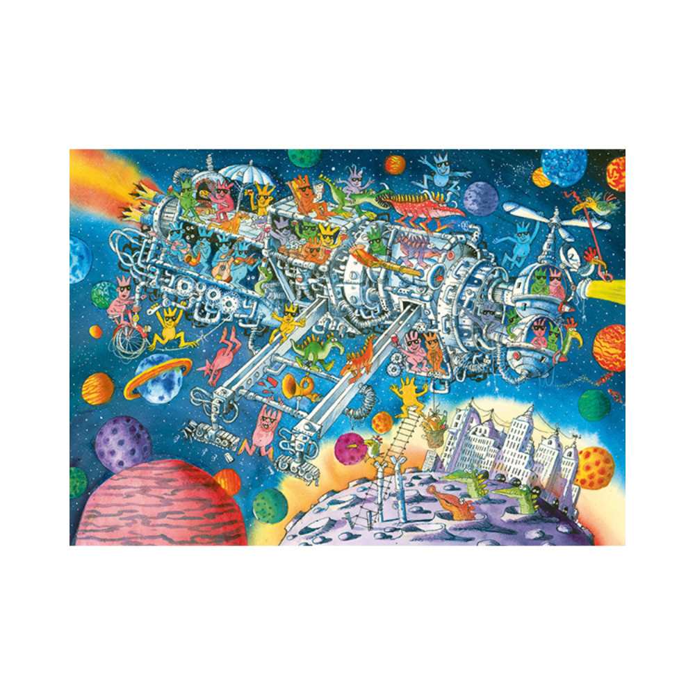 Paul : Aliens Welcome! (1000 pcs) CASSE-TÊTE - 1000 morceaux
