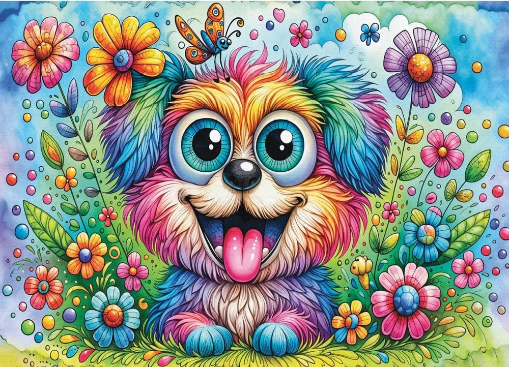 Paw-Sitive Vibes (1000 pcs) CASSE-TÊTE - 1000 morceaux