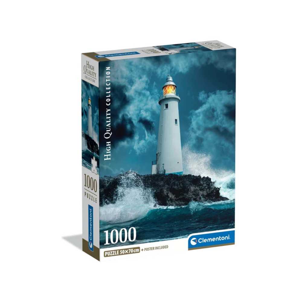 Phare dans la tempête (1000 pcs) CASSE-TÊTE - 1000 morceaux