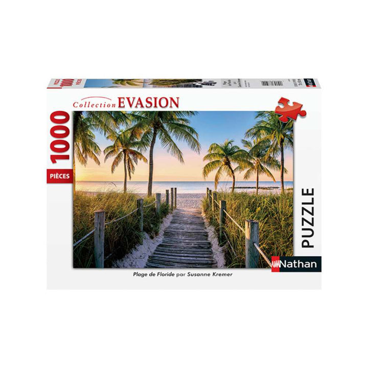 Plage de Floride (Puzzle 1000 pcs) CASSE-TÊTE - 1000 morceaux