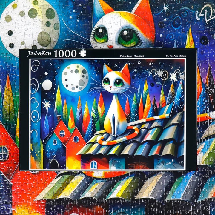 Pleine lune | Moonlight (Puzzle 1000 pcs) CASSE-TÊTE - 1000 morceaux
