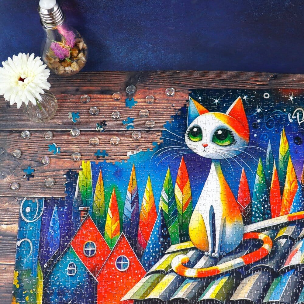 Pleine lune | Moonlight (Puzzle 1000 pcs) CASSE-TÊTE - 1000 morceaux