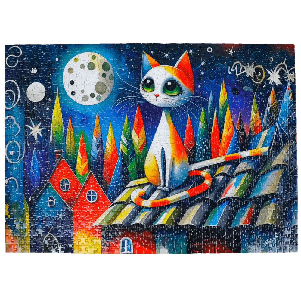Pleine lune | Moonlight (Puzzle 1000 pcs) CASSE-TÊTE - 1000 morceaux