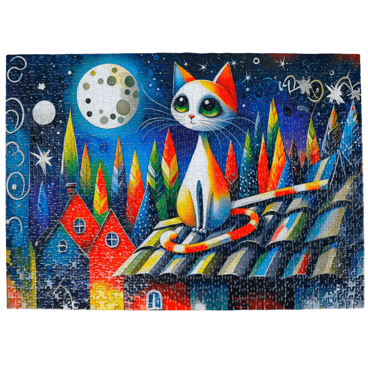 Pleine lune | Moonlight (Puzzle 1000 pcs) CASSE-TÊTE - 1000 morceaux