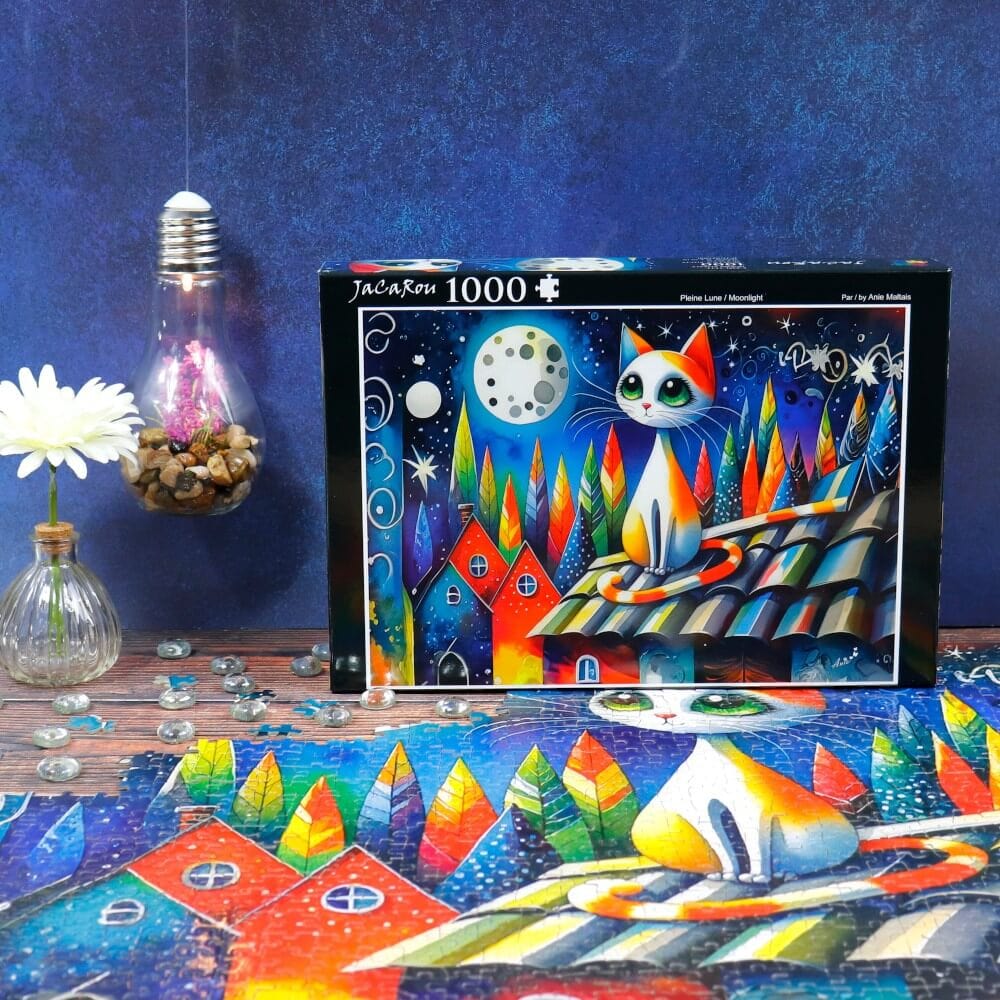 Pleine lune | Moonlight (Puzzle 1000 pcs) CASSE-TÊTE - 1000 morceaux