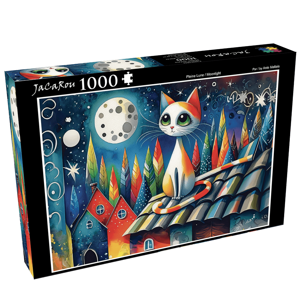 Pleine lune | Moonlight (Puzzle 1000 pcs) CASSE-TÊTE - 1000 morceaux