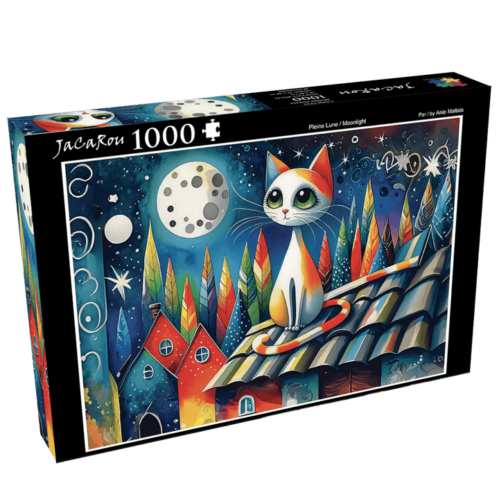 Pleine lune | Moonlight (Puzzle 1000 pcs) CASSE-TÊTE - 1000 morceaux