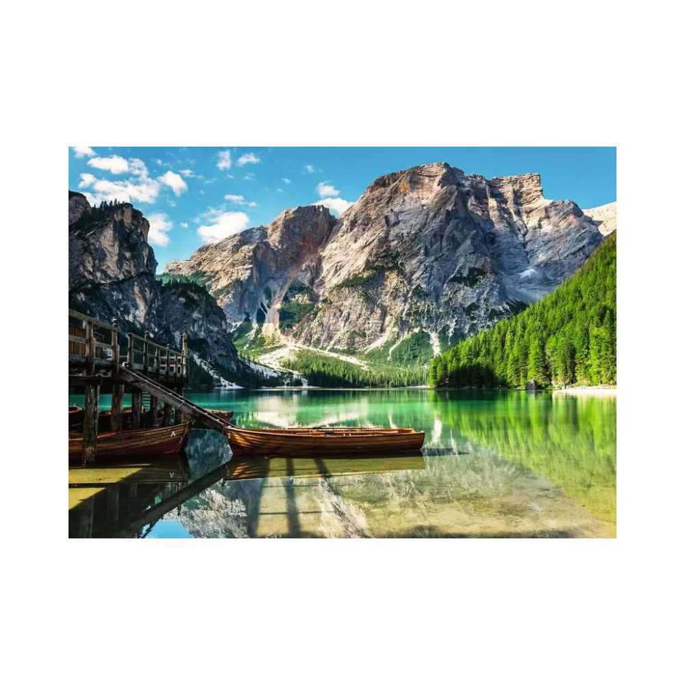 Pragser Wildsee, South Tyrol, Italy (1000 pcs) CASSE-TÊTE - 1000 morceaux