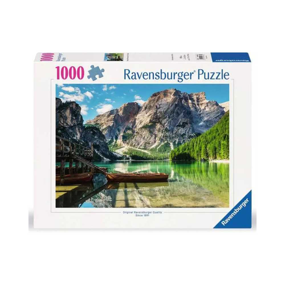 Pragser Wildsee, South Tyrol, Italy (1000 pcs) CASSE-TÊTE - 1000 morceaux