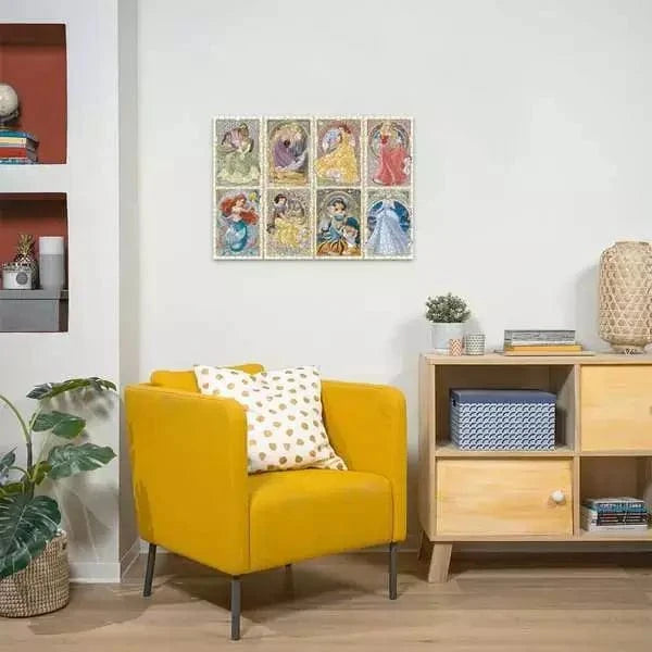 Princesses Art Nouveau (1000 pcs) CASSE-TÊTE - 1000 morceaux