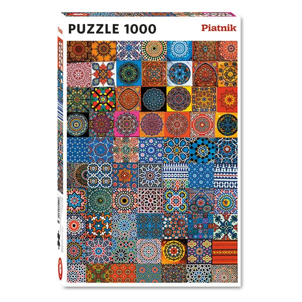 Puzzle 1000: Aimants de refrigerateur colorés CASSE-TÊTE - 1000 morceaux