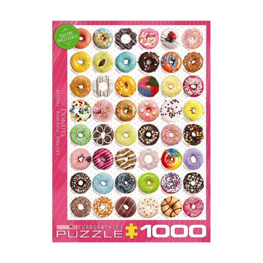 Puzzle 1000: Beignes CASSE-TÊTE - 1000 morceaux